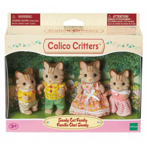 Calico Critter Cat family
