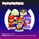 Dragsonic - 5 Dolls Volcano Band - Toyology Toys