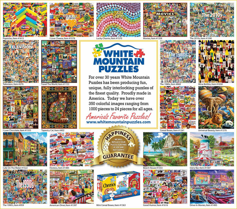 USA Map - 300 Piece - White Mountain Puzzles