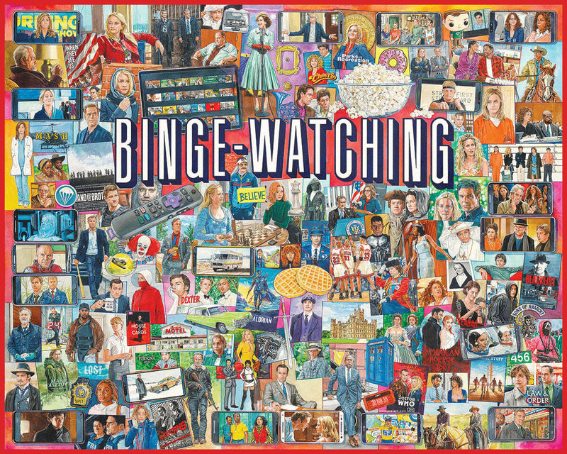 Binge-Watching - 1000 Piece Jigsaw Puzzle