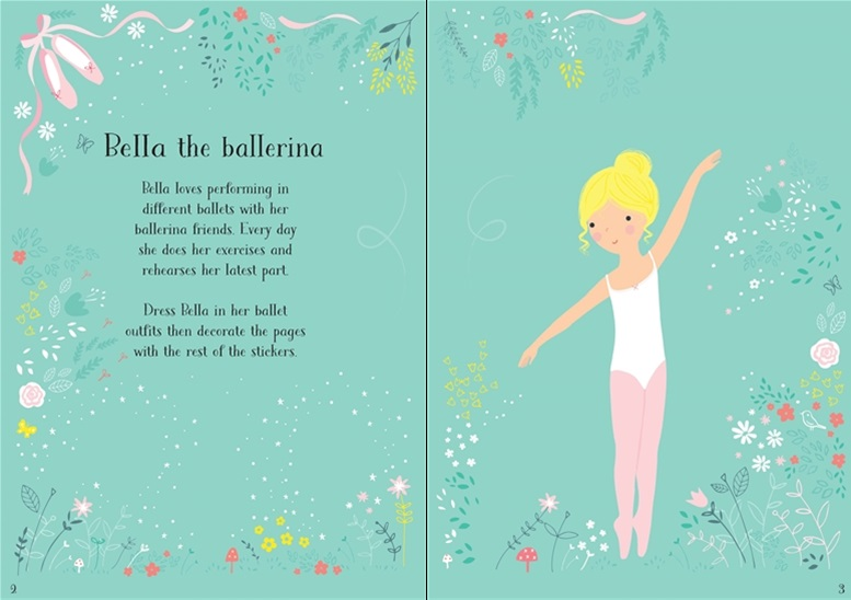 Little Sticker Dolly Dressing Ballerinas