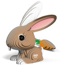 Eugy Rabbit 3D Cardboard Model Kit - ToyologyToys