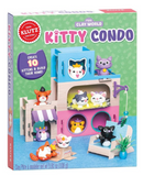 KLUTZ Mini Clay World Kitty Condo - Toyology Toys