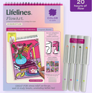Lifelines Flow Art - Dot By Letter - Fragrant Blooms