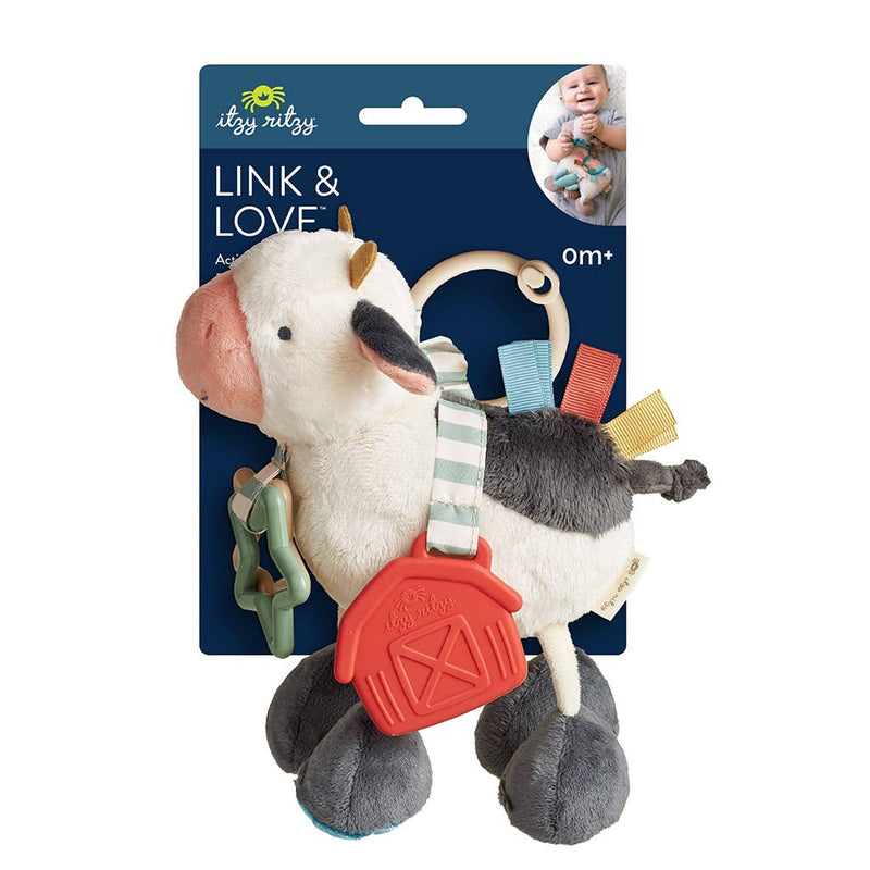 Cow Itzy Friends Link & Love Plush