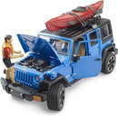 Jeep Wrangler Rubicon With Kayak & Figure