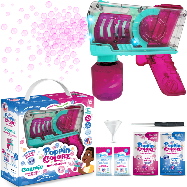 Poppin Colorz Cozmic Color Bubble Blaster