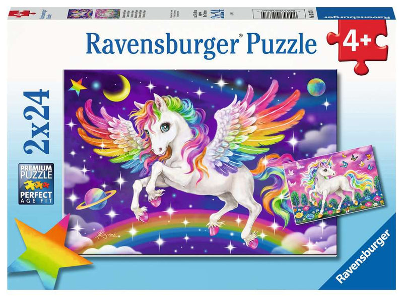 Unicorns and Pegasus 2x24 pc Puzzle*