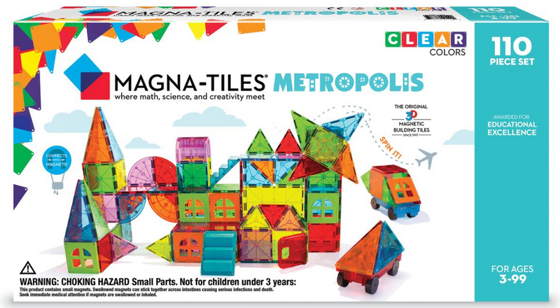 Magna-Tiles Metropolis 110pc – ToyologyToys