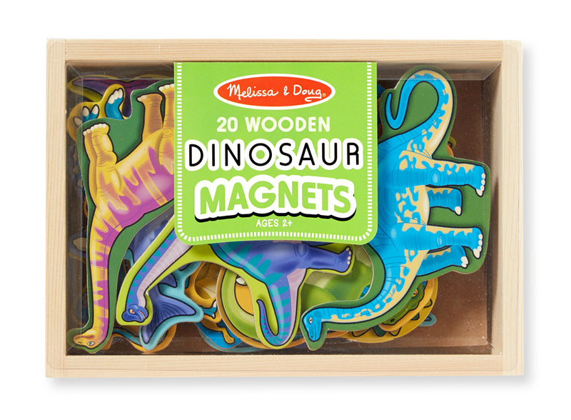 Wooden Dinosaur Magnets