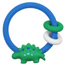 Ritzy Rattle Silcone Teether Rattles- Dino