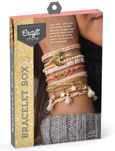 Craft Crush Bracelet Kit -gold