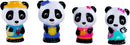 Timber Tots Panda Family set of 4