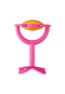 EZ Grip Massaging Teether-Flower Pink Rattle