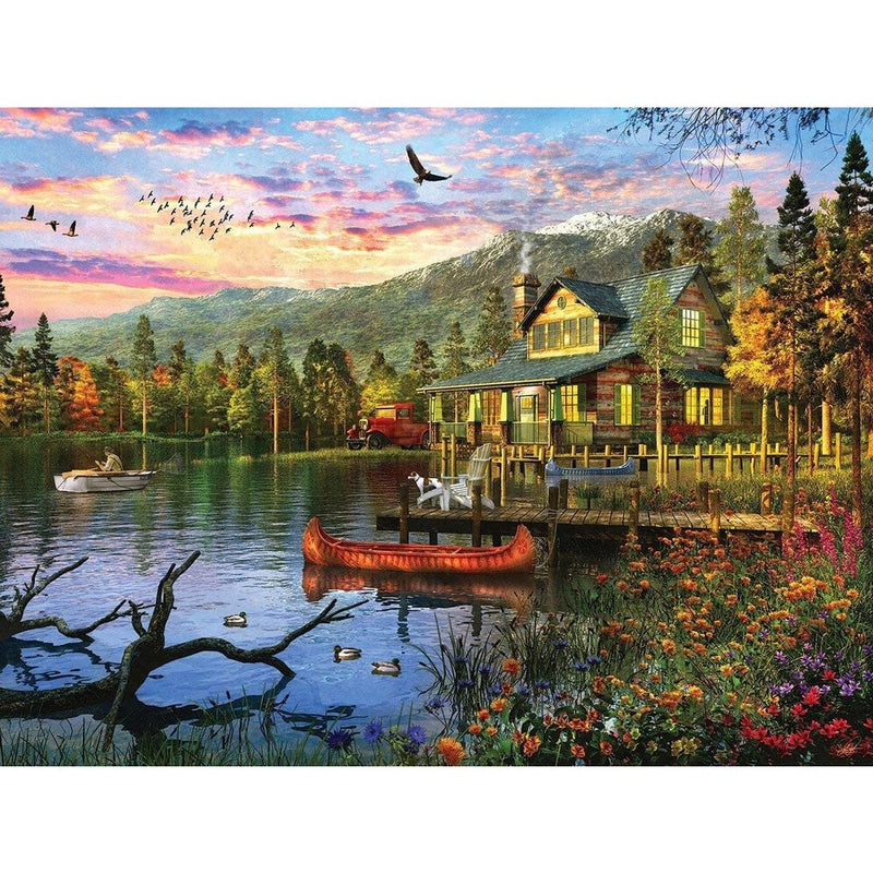 Sunset At the Lake - 500pc puzzle