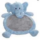 Elephant Blue Baby Mat