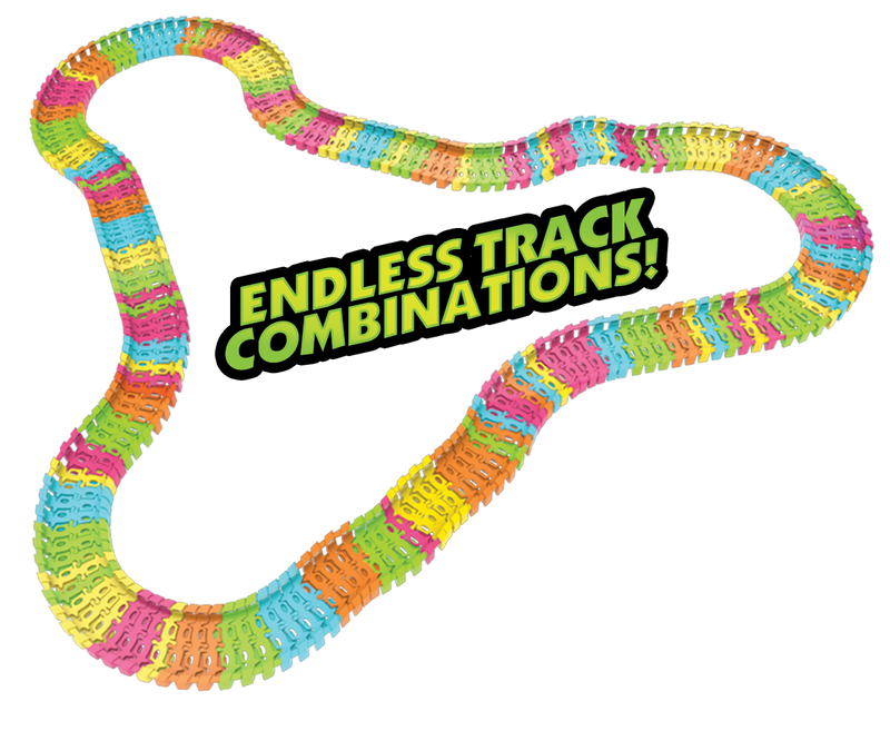 Twister Tracks Neon Glow Race Series 221