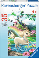 Unicorn Castle - 35pc Puzzle