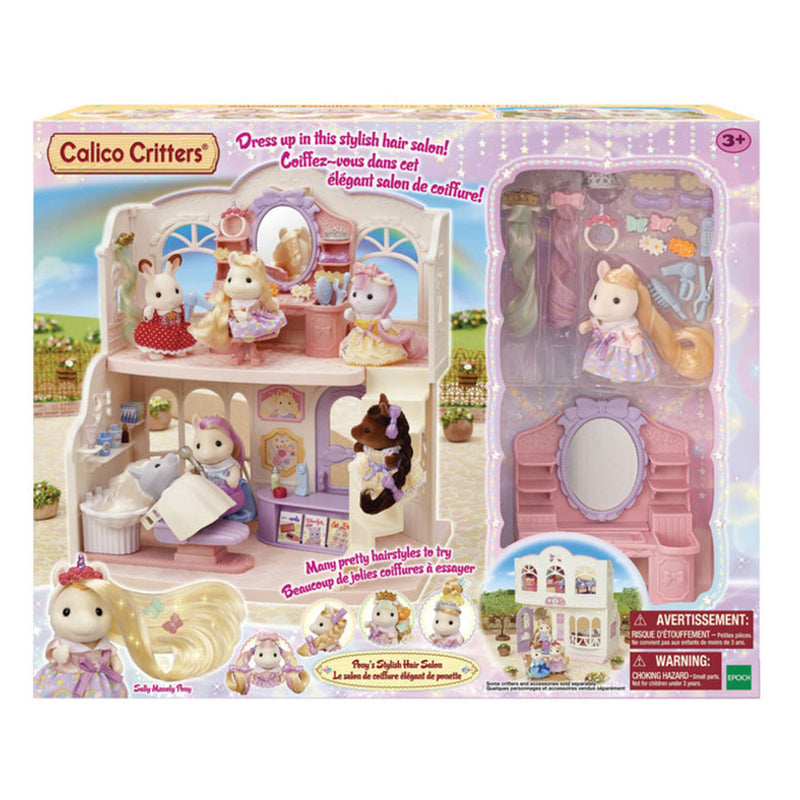 Calico Critters Pony's Stylish Hair Salon