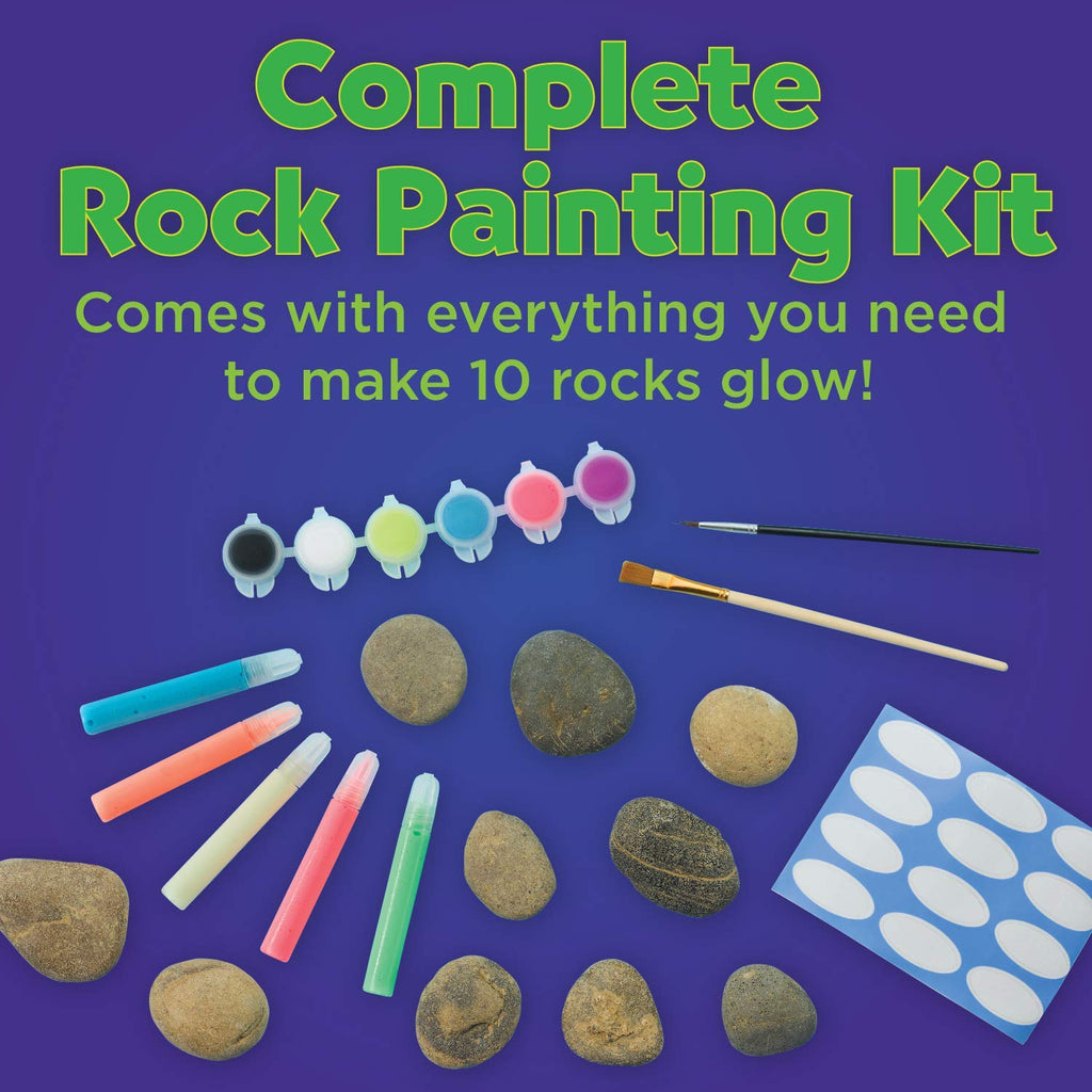 Glow in the Dark Rock Painting Kit – ToyologyToys