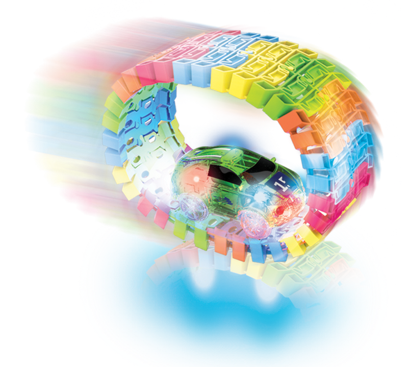 Twister Tracks Neon Glow Race Series 221