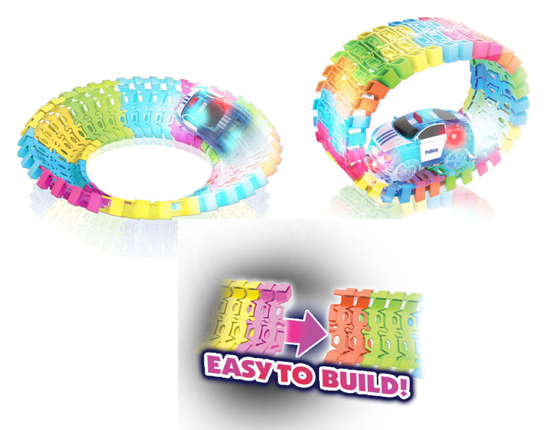 Twister Tracks Neon Glow Race Series 221