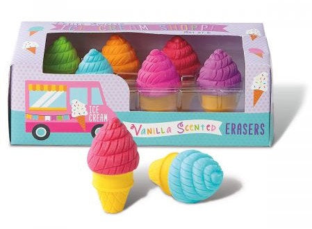 Petite Sweets Ice Cream Erasers