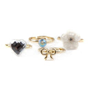 Boutique Sassy Rings, 4pcs - ToyologyToys