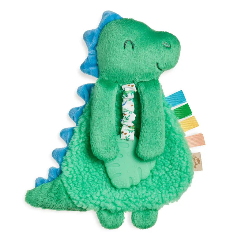 Lovey James the Dino Plush w/Silicone Teether Toy