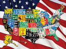 State Plates 400pc Puzzle