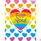 Rainbow Hearts Gift Enclosure Card