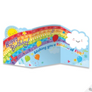 Rainbow Tri-Fold Card - Toyology Toys