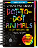 Scratch & Sketch Dot-to-Dot Animals (Trace-Along)