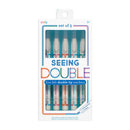 Seeing Double Fine Tip Markers -5pk