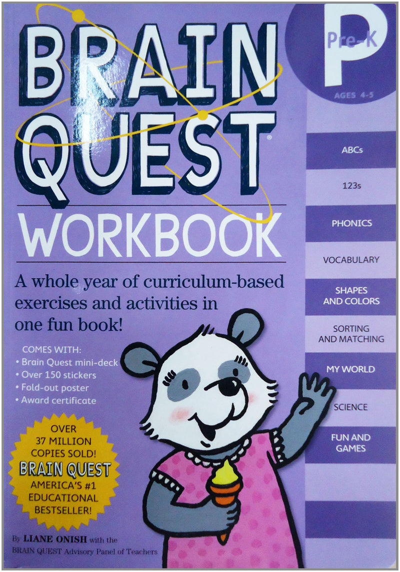 Brain Quest Workbook  Pre k