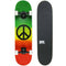 Krown Rasta Peace Complete Skateboard