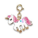 Charm It! Gold glitter Unicorn Charm