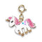 Charm It! Gold glitter Unicorn Charm