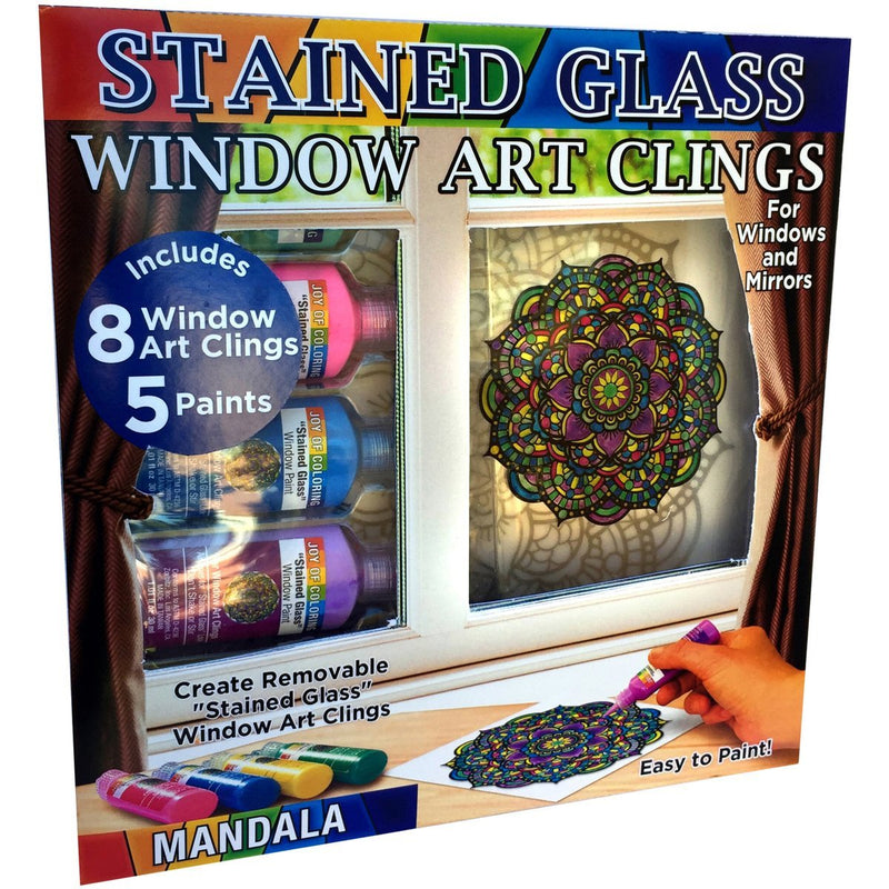 Stained Glass Joy of coloring