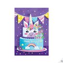 Unicorn Cake Glitter Card