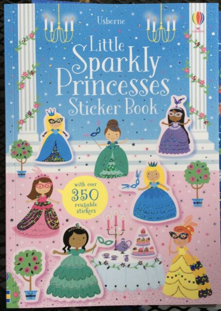 Little Sparkly Princesses Sticker Book