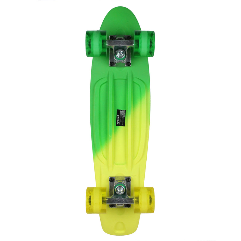 Street Surfing Plastic Cruiser Beach Board Spectrum Lemon Lime