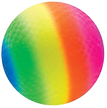 9" Rainbow Playground Ball ToyologyToys