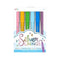Silver Lining Colorful Outlines Markers set of 6
