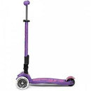 Maxi Deluxe Scooter LED Foldable Purple