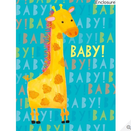 Baby Giraffe Gift Enclosure ToyologyToys