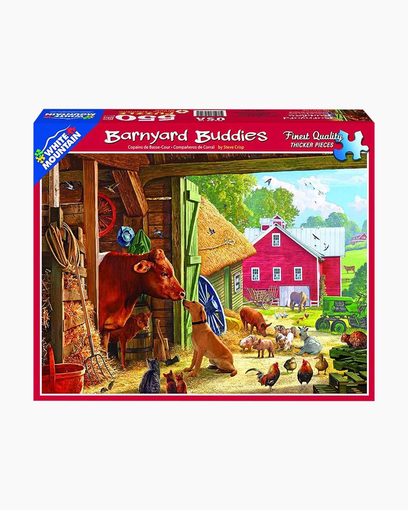 Barnyard Buddies 500 pc Puzzle ToyologyToys