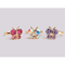 Boutique Butterfly Gem Rings, 3pcs ToyologyToys