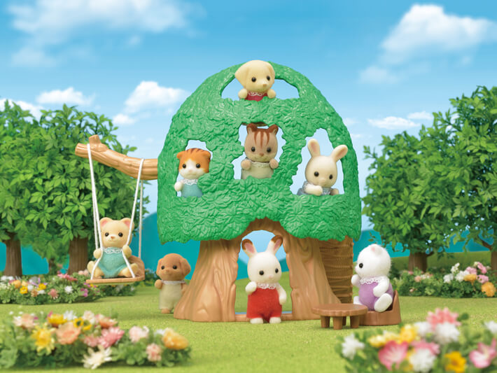 Calico Critters Baby Tree House ToyologyToys