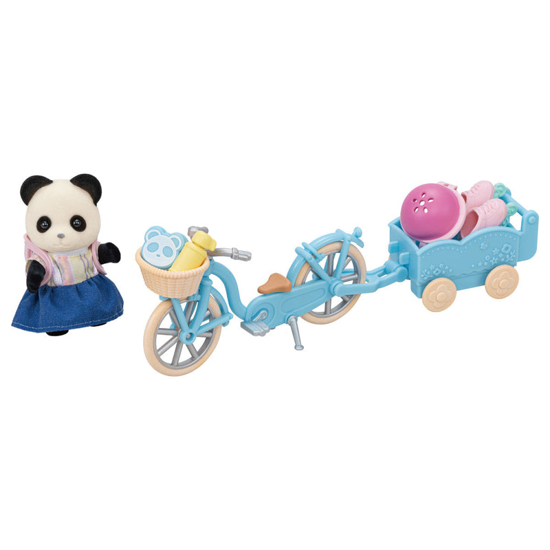 Calico Critters Cycle & Skate Set Panda Girl ToyologyToys